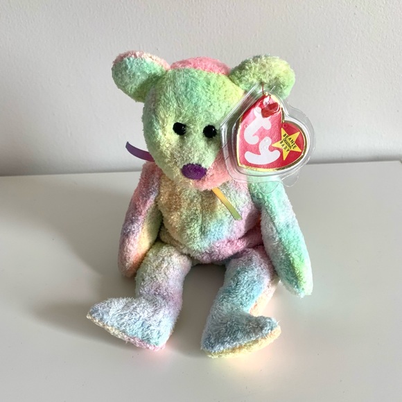 Ty Beanie Babies “Groovy” the bear - Picture 3 of 5